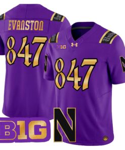Northwestern Wildcats 2026 Vapor Limited Jersey - All stitched by Digigearus