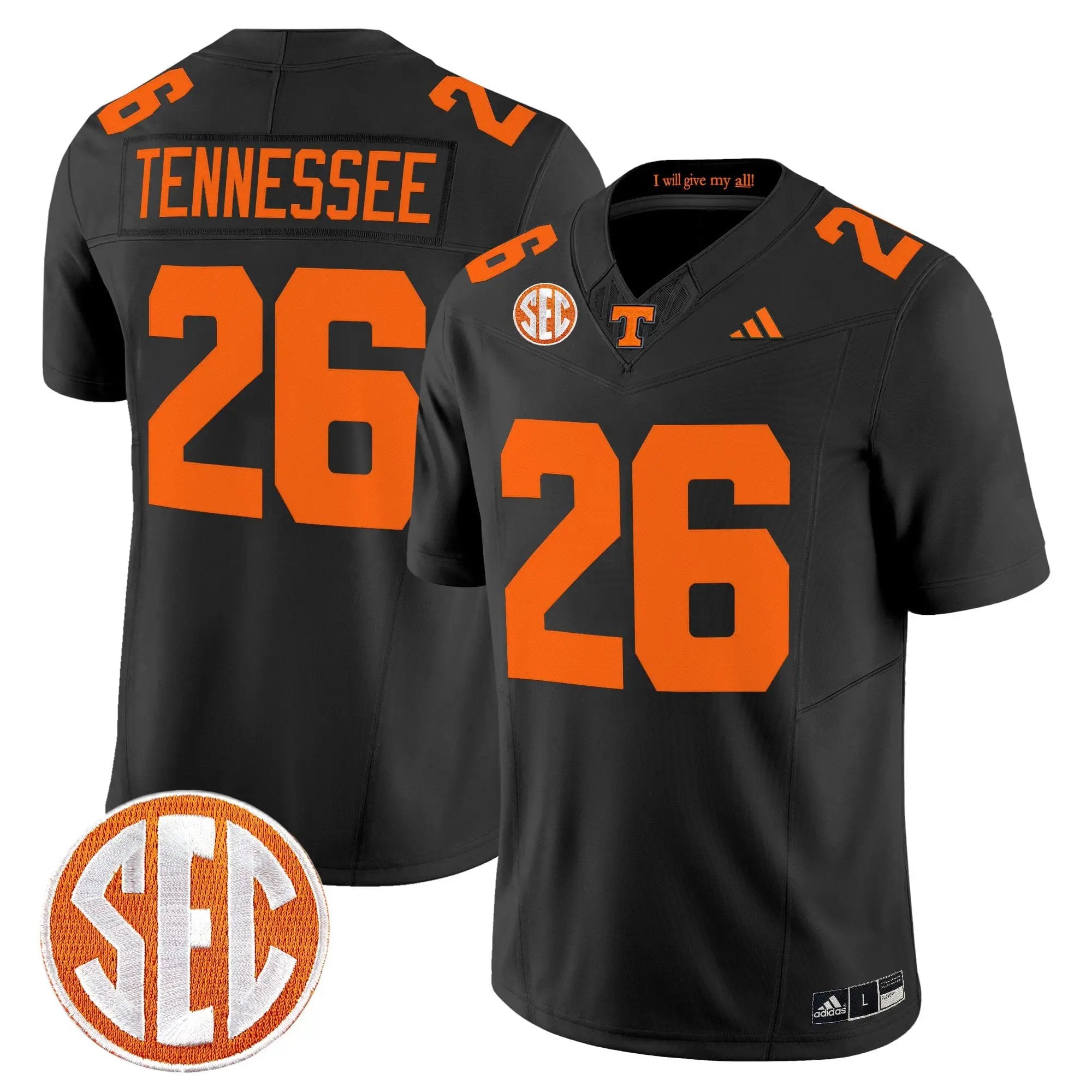 Tennessee Volunteers 2026 Vapor Limited Jersey - All Stitched by Tennessee Volunteers