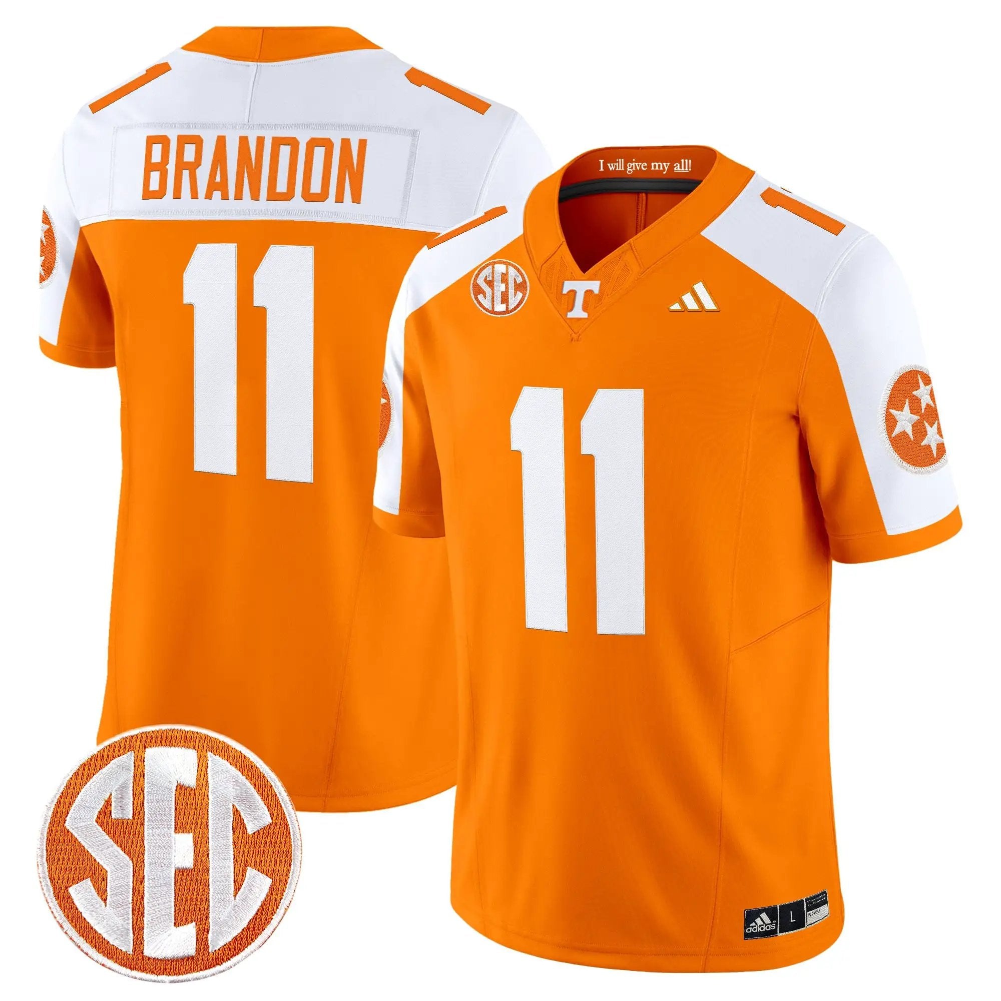 Tennessee Volunteers 2026 Vapor Limited Jersey - All Stitched by Tennessee Volunteers