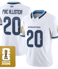 Argentina 2026 World Cup Vapor Football Jersey - All Stitched by Digigearus