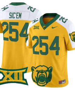 Baylor Bears 2026 Vapor Limited Jersey - Stitched by Digigearus