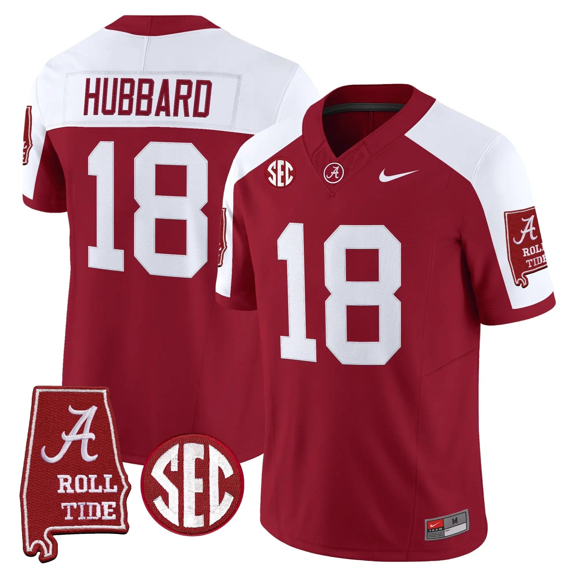 BAMA 2026 Vapor Limited Jersey - Alabama Map - Stitched by Alabama Crimson Tide