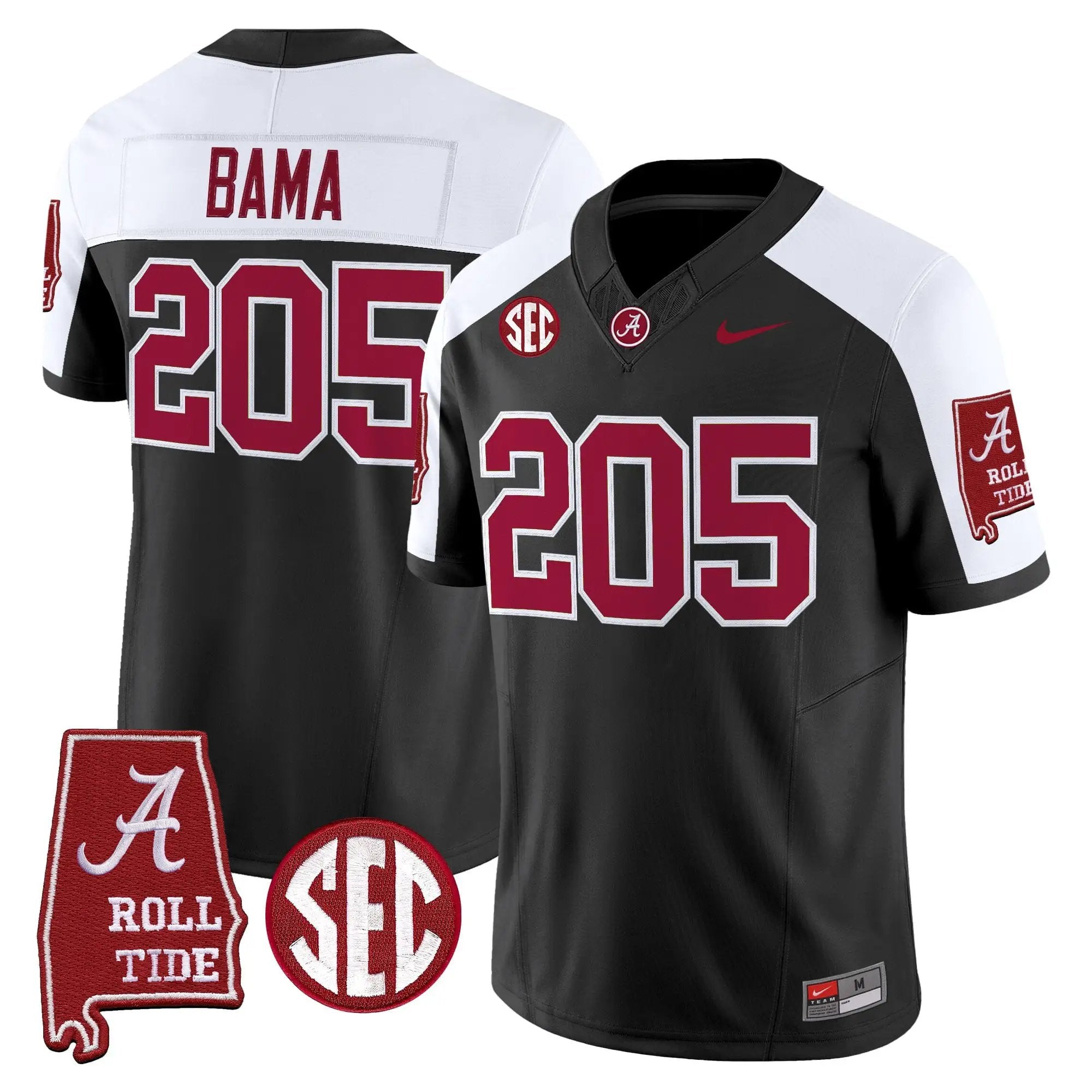 BAMA 2026 Vapor Limited Jersey - Alabama Map - Stitched by Alabama Crimson Tide