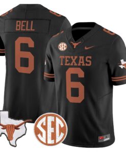 TEX 2026 State Map & SEC Patch Vapor Limited Jersey - Stitched by Digigearus