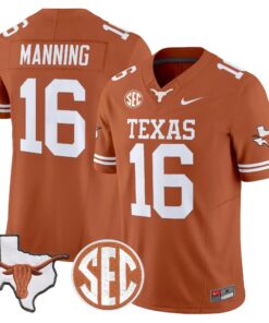 TEX 2026 State Map & SEC Patch Vapor Limited Jersey - Stitched by Digigearus
