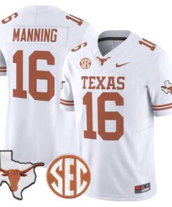 TEX 2026 State Map & SEC Patch Vapor Limited Jersey - Stitched by Digigearus
