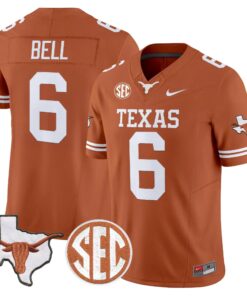 TEX 2026 State Map & SEC Patch Vapor Limited Jersey - Stitched by Digigearus