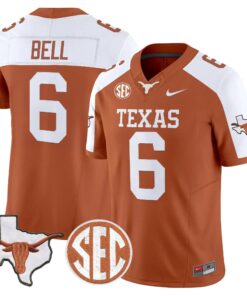 TEX 2026 State Map & SEC Patch Vapor Limited Jersey - Stitched by Digigearus