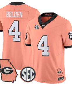 Georgia Bulldogs The Big Peach Vapor Limited Jersey - Stitched by Digigearus