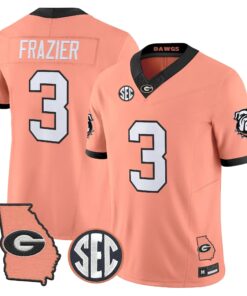 Georgia Bulldogs The Big Peach Vapor Limited Jersey - Stitched by Digigearus