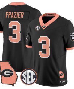 Georgia Bulldogs The Big Peach Vapor Limited Jersey - Stitched by Digigearus