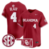 Alec Blair Jersey #4 Oklahoma Sooners Baseball 2026 Vapor Stitched - Top Wow Design Alec Blair Jersey #4 Oklahoma Sooners Baseball 2026 Vapor Stitched