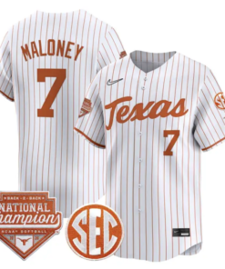 Ashton Maloney Jersey #7 Texas 2026 Back-To-Back World SeriesChampions by My Store