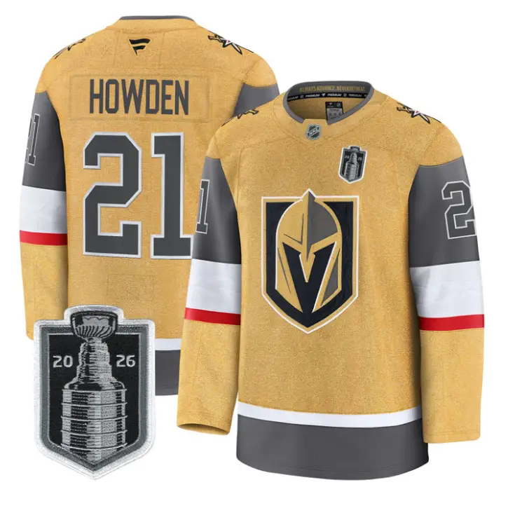 Brett Howden Jersey #21 Vegas Golden Knights 2026 Stanley Cup Stitched by Hockey David