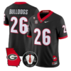 Bulldogs Jersey #26 Georgia Bulldogs 2026 Vince Dooley Stitched - Top Wow Design Bulldogs Jersey #26 Georgia Bulldogs 2026 Vince Dooley Stitched