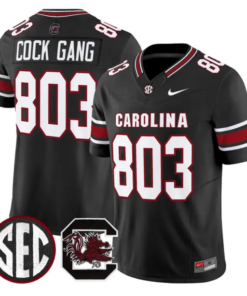 Cock Gang Jersey #803 South Carolina Gamecocks 2026 Limited Stitched by My Store NCAA Football Jerseys