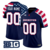 Custom Ohio State Buckeyes Jersey America 250 Edition Vapor Limited Stitched - Top Wow Design Custom Ohio State Buckeyes Jersey America 250 Edition Vapor Limited Stitched