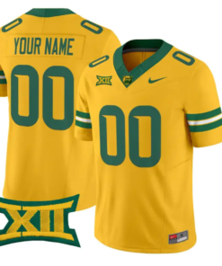 Custom Baylor Bears Jersey Name, Number 2026 Vapor Limited Stitched by My Store NCAA Football Jerseys