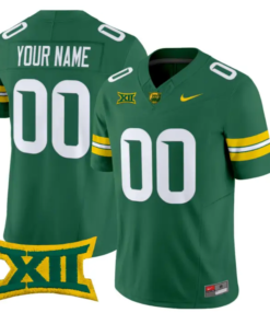 Custom Baylor Bears Jersey Name, Number 2026 Vapor Limited Stitched by My Store NCAA Football Jerseys