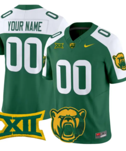 Custom Baylor Bears Jersey Name, Number 2026 Vapor Limited Stitched by My Store NCAA Football Jerseys