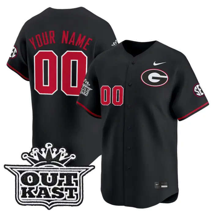 Custom Georgia Bulldogs Jersey Baseball 2026 Outkast Vapor by My Store