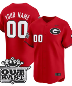 Custom Georgia Bulldogs Jersey Baseball 2026 Outkast Vapor by My Store