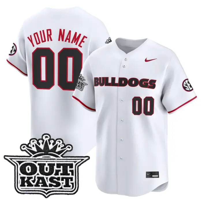 Custom Georgia Bulldogs Jersey Baseball 2026 Outkast Vapor by My Store