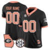 Custom Georgia Bulldogs Jersey Name, Number 2026 The Big Peach Stitched - Top Wow Design Custom Georgia Bulldogs Jersey Name, Number 2026 The Big Peach Stitched