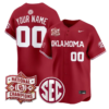 Custom Oklahoma Sooners Jersey 2026 National Champions Patch Stitched - Top Wow Design Custom Oklahoma Sooners Jersey 2026 National Champions Patch Stitched