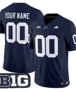 Custom Penn State Nittany Lions Jersey 2026 Name, Number Limited Stitched by My Store NCAA Football Jerseys