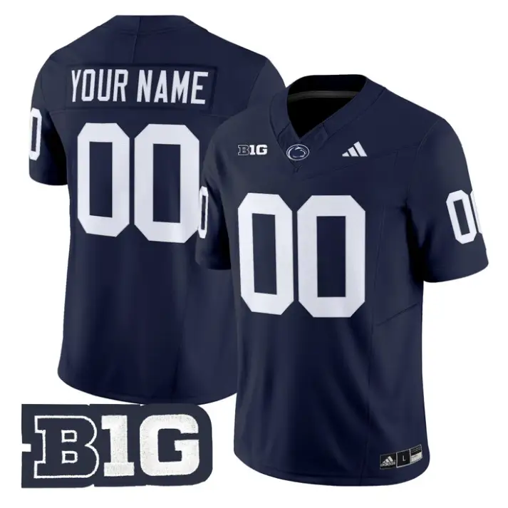 Custom Penn State Nittany Lions Jersey 2026 Name, Number Limited Stitched by My Store NCAA Football Jerseys