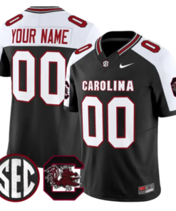 Custom South Carolina Gamecocks Jersey 2026 Name, Number Stitched by My Store NCAA Football Jerseys