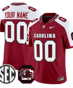 Custom South Carolina Gamecocks Jersey 2026 Name, Number Stitched by My Store NCAA Football Jerseys