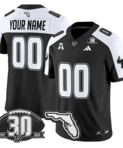 Custom South Florida Bulls Jersey 30th Anniversary Patch Stitched by My Store NCAA Football Jerseys