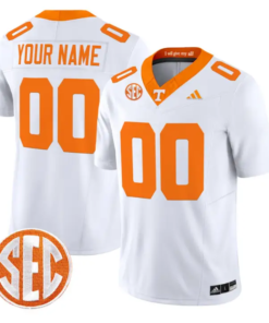 Custom Tennessee Vols Jersey 2026 Name, Number Vapor Limited Stitched by My Store NCAA Football Jerseys