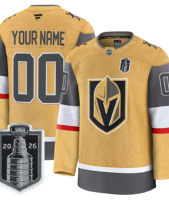 Custom Vegas Golden Knights Jersey Name, Number 2026 Stanley Cup Stitched by Hockey David