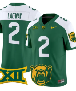 DJ Lagway Jersey #2 Baylor Bears 2026 Vapor Limited Stitched by My Store NCAA Football Jerseys