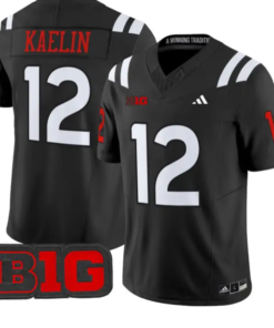 Daniel Kaelin Jersey #12 Nebraska Cornhuskers 2026 Vapor Limited Stitched by My Store NCAA Football Jerseys