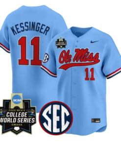 Don Kessinger Jersey #11 Ole Miss 2026 World Series Vapor Stitched by My Store