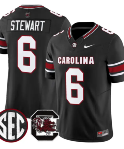Dylan Stewart Jersey #6 South Carolina Gamecocks 2026 Limited Stitched by My Store NCAA Football Jerseys