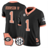 Ellis Robinson IV Jersey #1 Georgia Bulldogs 2026 The Big Peach Stitched