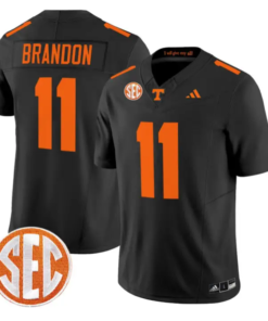 Faizon Brandon Jersey #11 Tennessee Vols 2026 Vapor Limited Stitched by My Store NCAA Football Jerseys