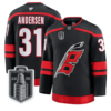 Frederik Andersen Jersey #31 Carolina Hurricanes 2026 Stanley Cup Stitched - Top Wow Design Frederik Andersen Jersey #31 Carolina Hurricanes 2026 Stanley Cup Stitched
