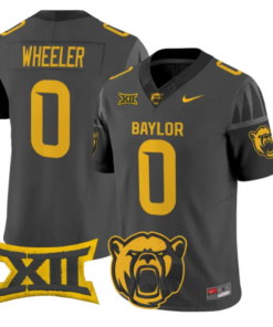 Hosea Wheeler Jersey #0 Baylor Bears 2026 Vapor Limited Stitched by My Store NCAA Football Jerseys