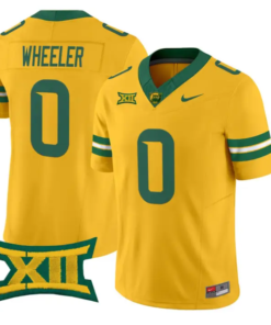 Hosea Wheeler Jersey #0 Baylor Bears 2026 Vapor Limited Stitched by My Store NCAA Football Jerseys
