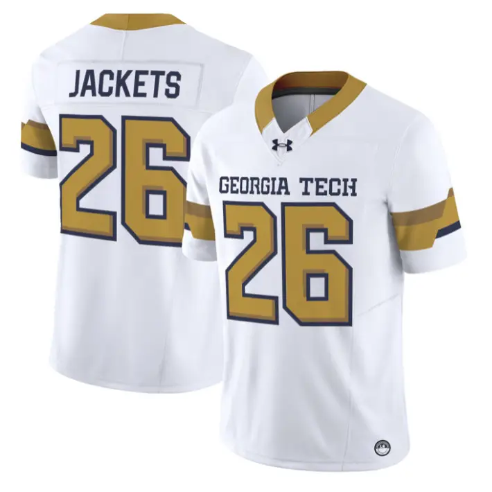 Jackets Jersey #26 Georgia Tech Yellow Jackets 2026 Vapor Limited Stitched by My Store NCAA Football Jerseys