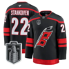 Logan Stankoven Jersey #22 Carolina Hurricanes 2026 Stanley Cup Stitched - Top Wow Design Logan Stankoven Jersey #22 Carolina Hurricanes 2026 Stanley Cup Stitched