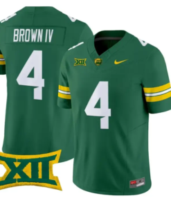 Louis Brown IV Jersey #4 Baylor Bears 2026 Vapor Limited Stitched by My Store NCAA Football Jerseys