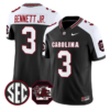 Mazeo Bennett Jr Jersey #3 South Carolina Gamecocks 2026 Limited Stitched - Top Wow Design Mazeo Bennett Jr Jersey #3 South Carolina Gamecocks 2026 Limited Stitched