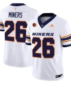 Miners Jersey #26 UTEP Miners 2016 Vapor Limited Stitched by My Store NCAA Football Jerseys